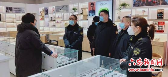 金安区市场监管局开展疫情防控用品专项检查