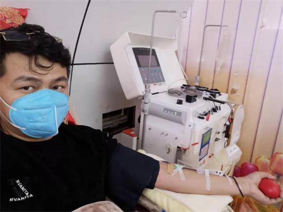 无偿献血奉爱心  众志成城抗疫情