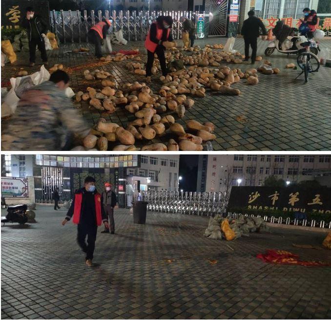 垃圾站倾倒萝卜？荆州官方回应处置捐赠蔬菜三个质疑